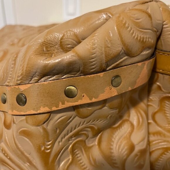 Patricia Nash large tooled leather bag. - Picture 5 of 6
